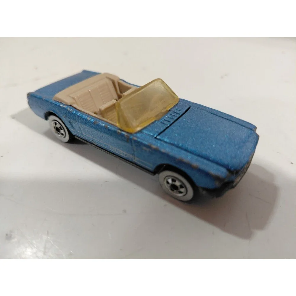 Hot Wheels 1984 Malaysia 1:64 DieCast 1965 Ford Mustang Convertible Muscle Car B